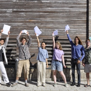 Stephen Perse Cambridge Sixth Form students celebrate A Level results